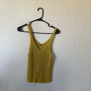Yellow tank top